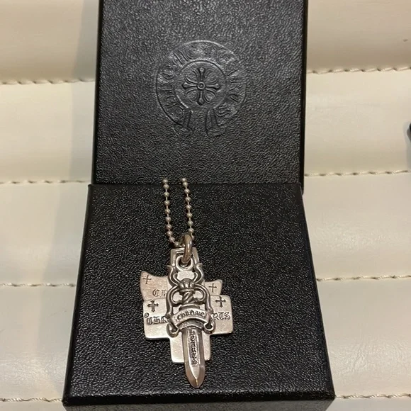 最終値下げChrome Hearts 3trinkets pendant Chrome Hearts 3Trinkets Three Linkets Pendant Silver